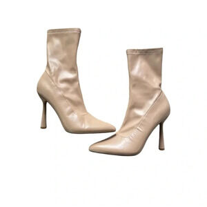 Stiletto Nude Booties